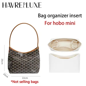 Bag Organizer Insert For Hobo Mini Fashion Waterproof Durable Bag Support Storage Inner Modification Bag Accessories