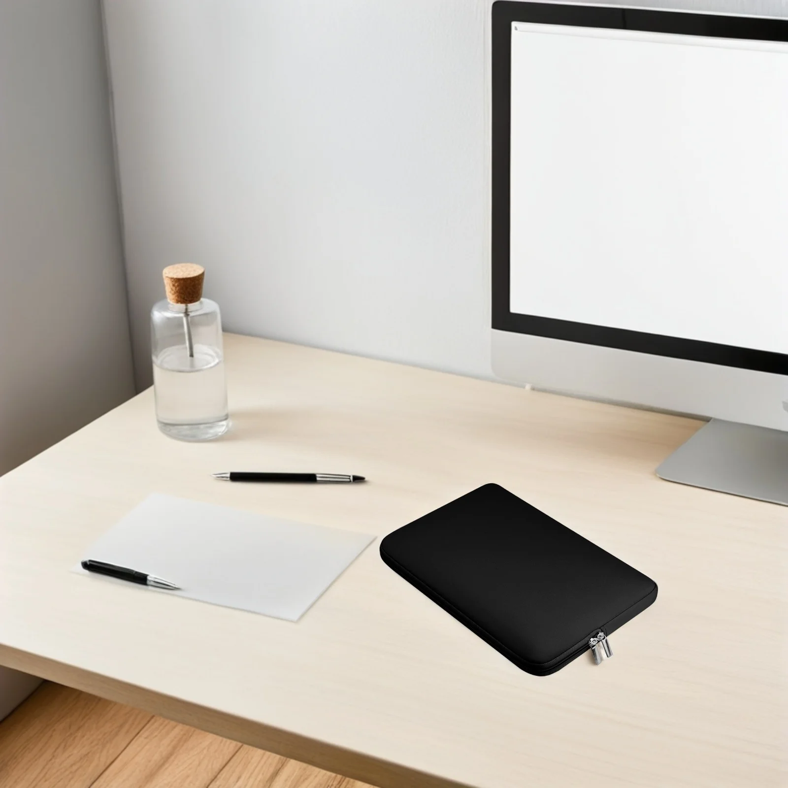 

Laptop Sleeve Case Bag For 13 13.3 14 Inch Ultrabook Notebook Zippered Protective Cover Easy Insertion Removal