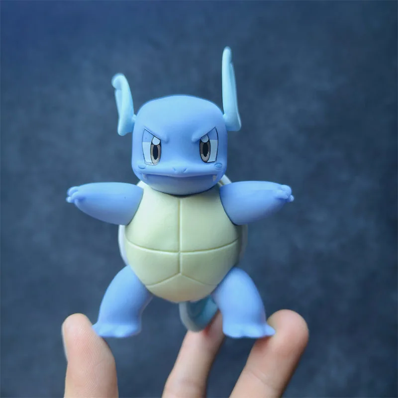 10 cm/3,93 zoll Pokemon Anime Figur Nette Squirtle Wartortle Puppe Action Figur Statue Modell Puppe Decoraion Sammeln Spielzeug geschenk