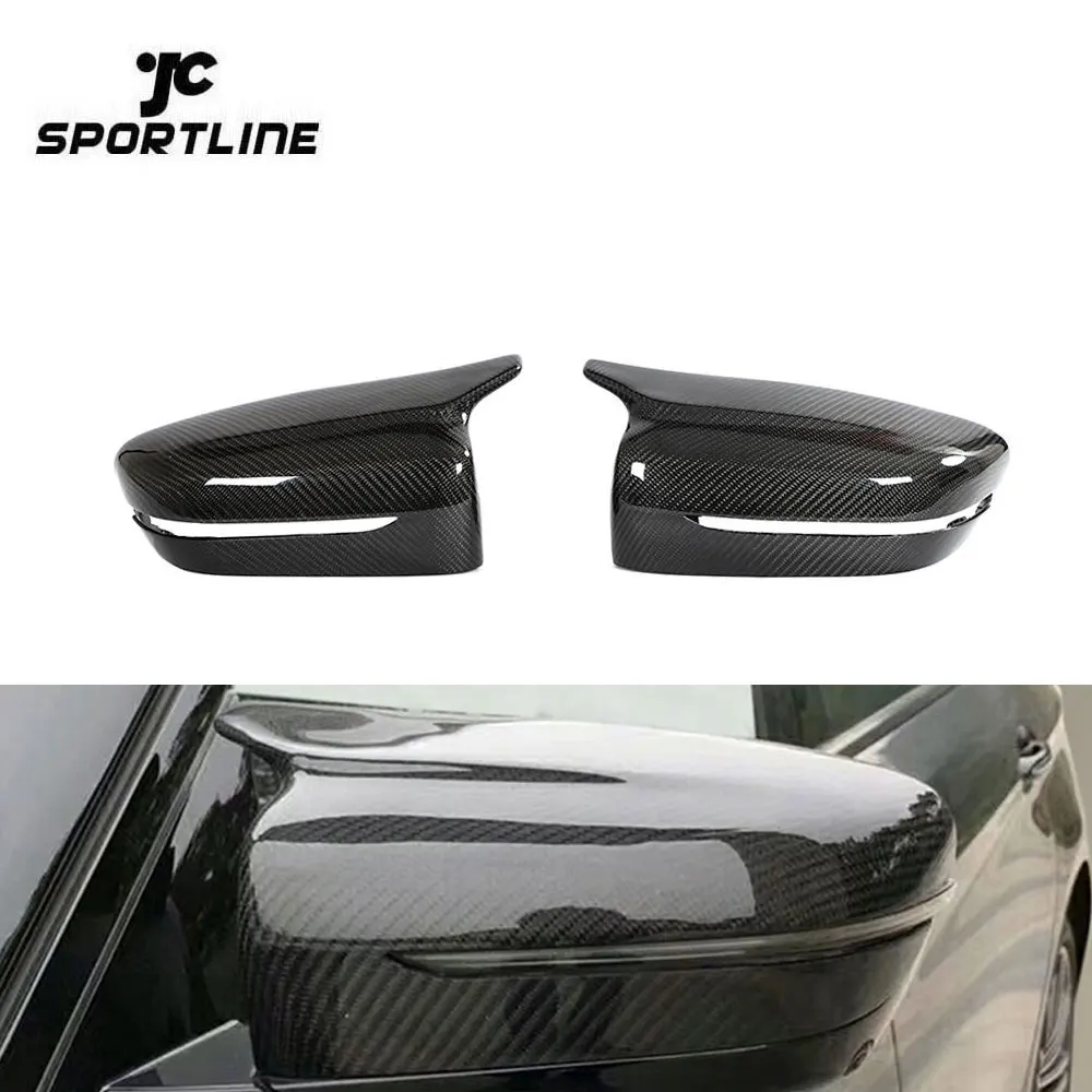 Carbon Fiber G30 Rearview Mirror Covers Caps For BMW 5 Series G31 7 Series G11 G12 Sedan 2017-2019