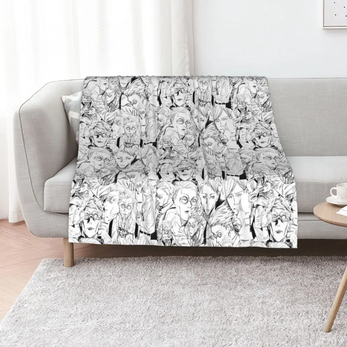 

Nanami Kento Manga Panels Throw Blanket warm winter heavy to sleep Kid'S Luxury Thicken Blankets