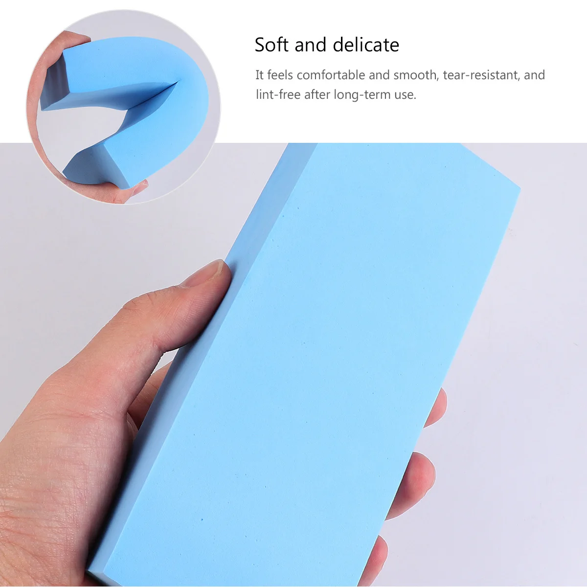 

2Pcs Oil Brush Sponge for Painting Art Absorbent Craft Sponge Synthetic Watercolor Acrylic Fabric Clay Projects Face Painting