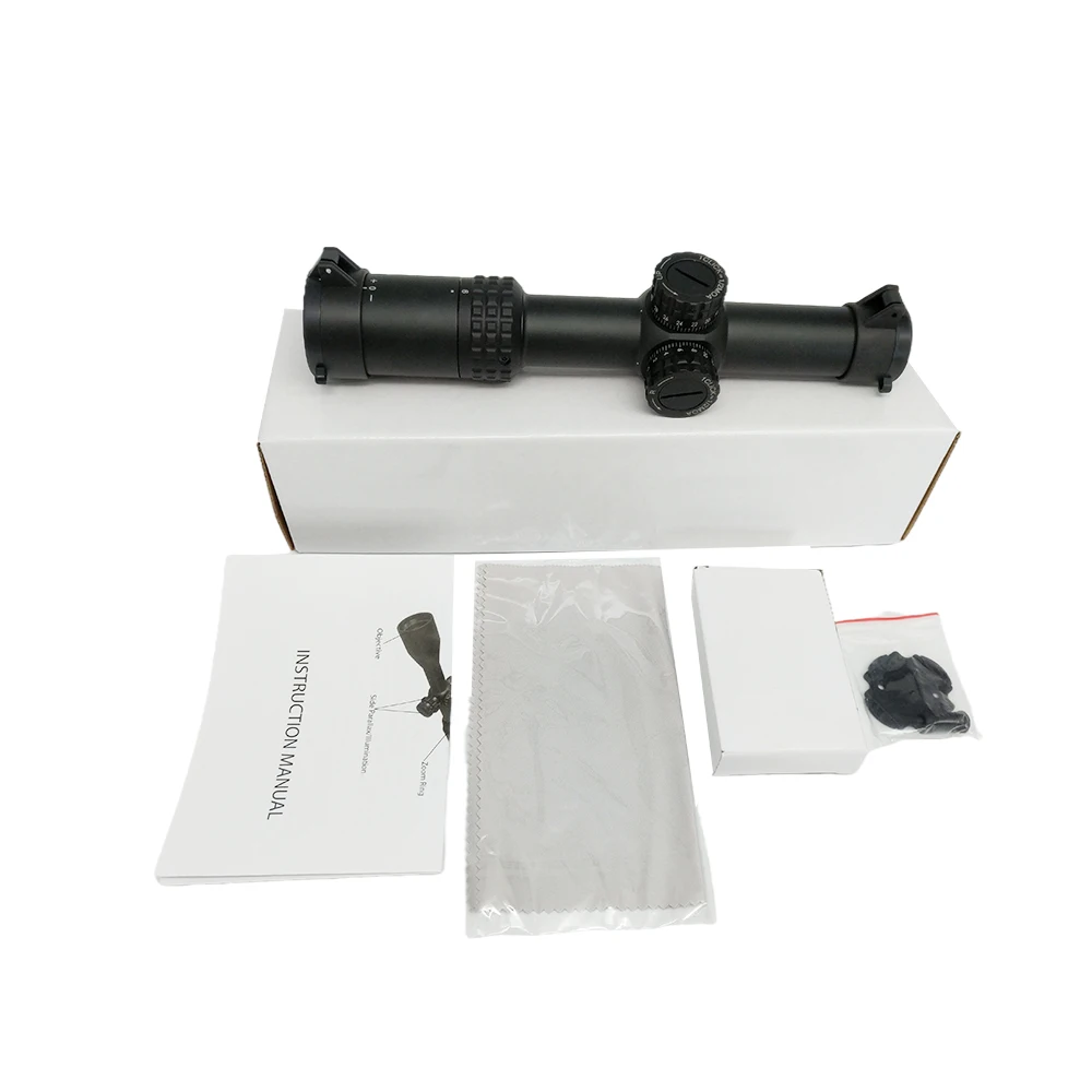 

Hot Sale Illuminated Waterproof 1.2-6x24 IR Rifle Scope for Shooting