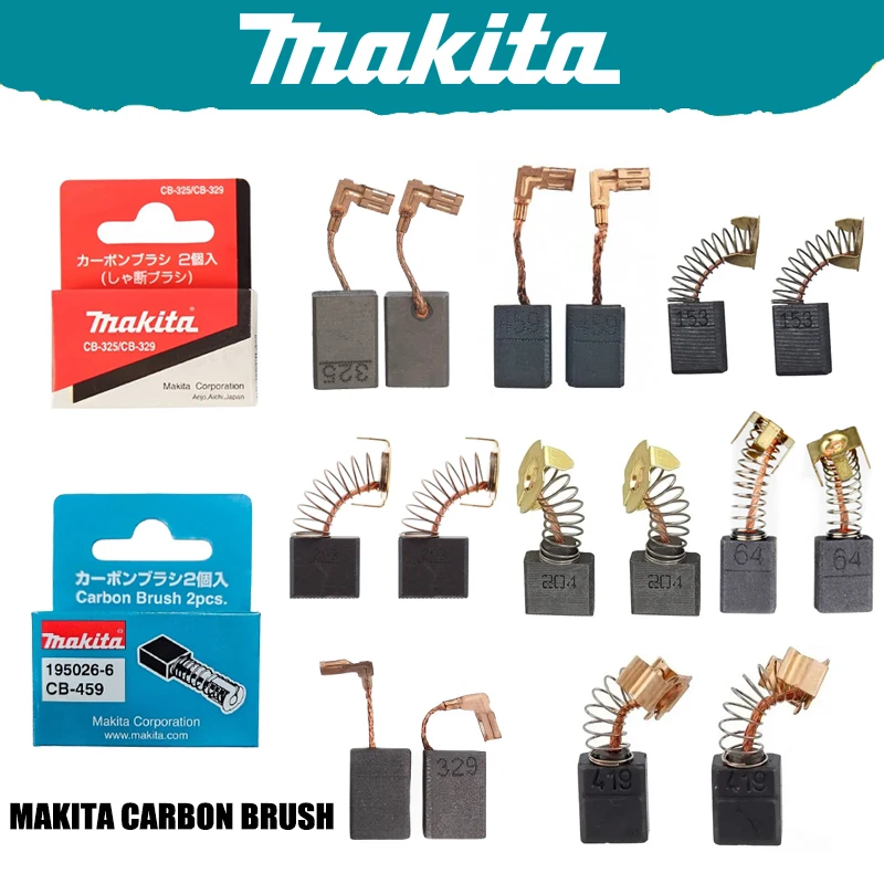 Makita Original Carbon Brush CB-325 CB-419 CB-64 CB-153 CB-203 CB-204 CB-325/CB-329 CB-459 High Quality ToolPart