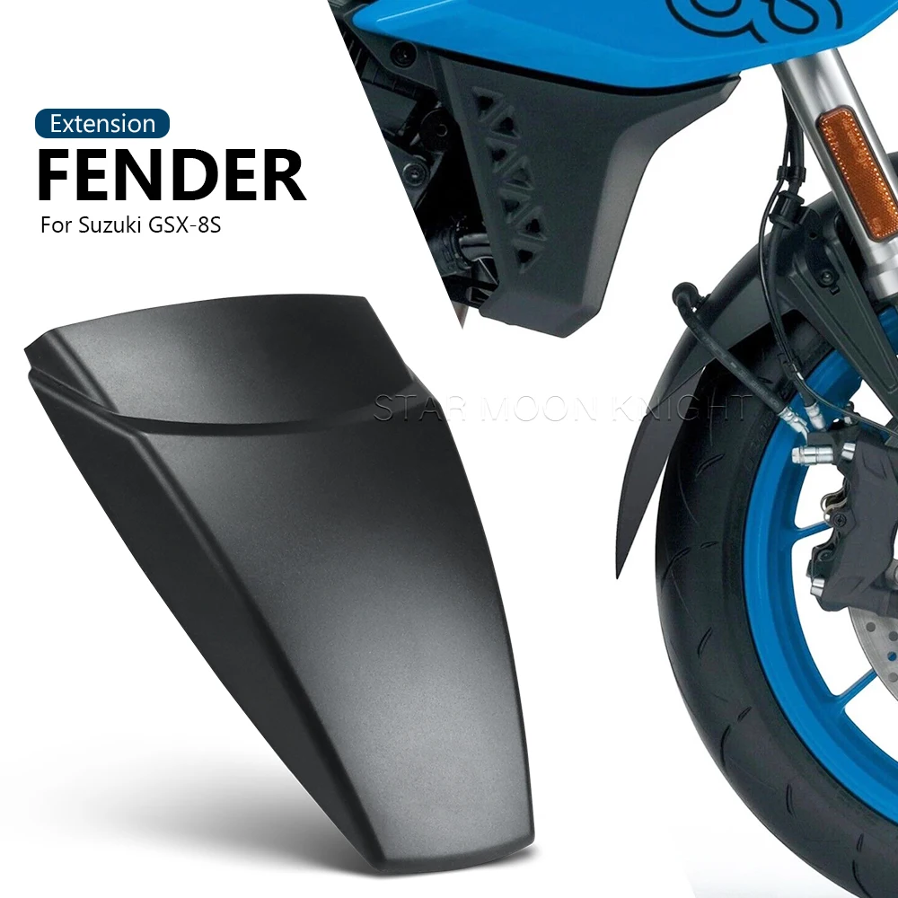 

Front Fender Mudguard Extender For Suzuki GSX8S GSX 8S GSX-8S 2023 2024 Motorcycle Accessories Hugger Extension