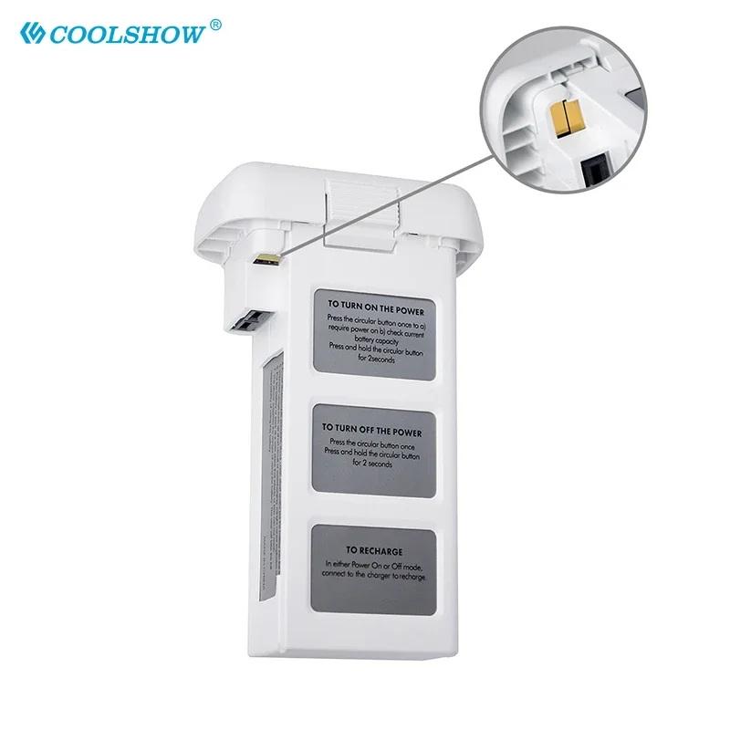 4500mAh Battery for DJI Phantom 3 Pro Phantom3 Series Intelligent Flight Batteries Drone Up To 23 Minutes Replacement Upgraded - view 4
