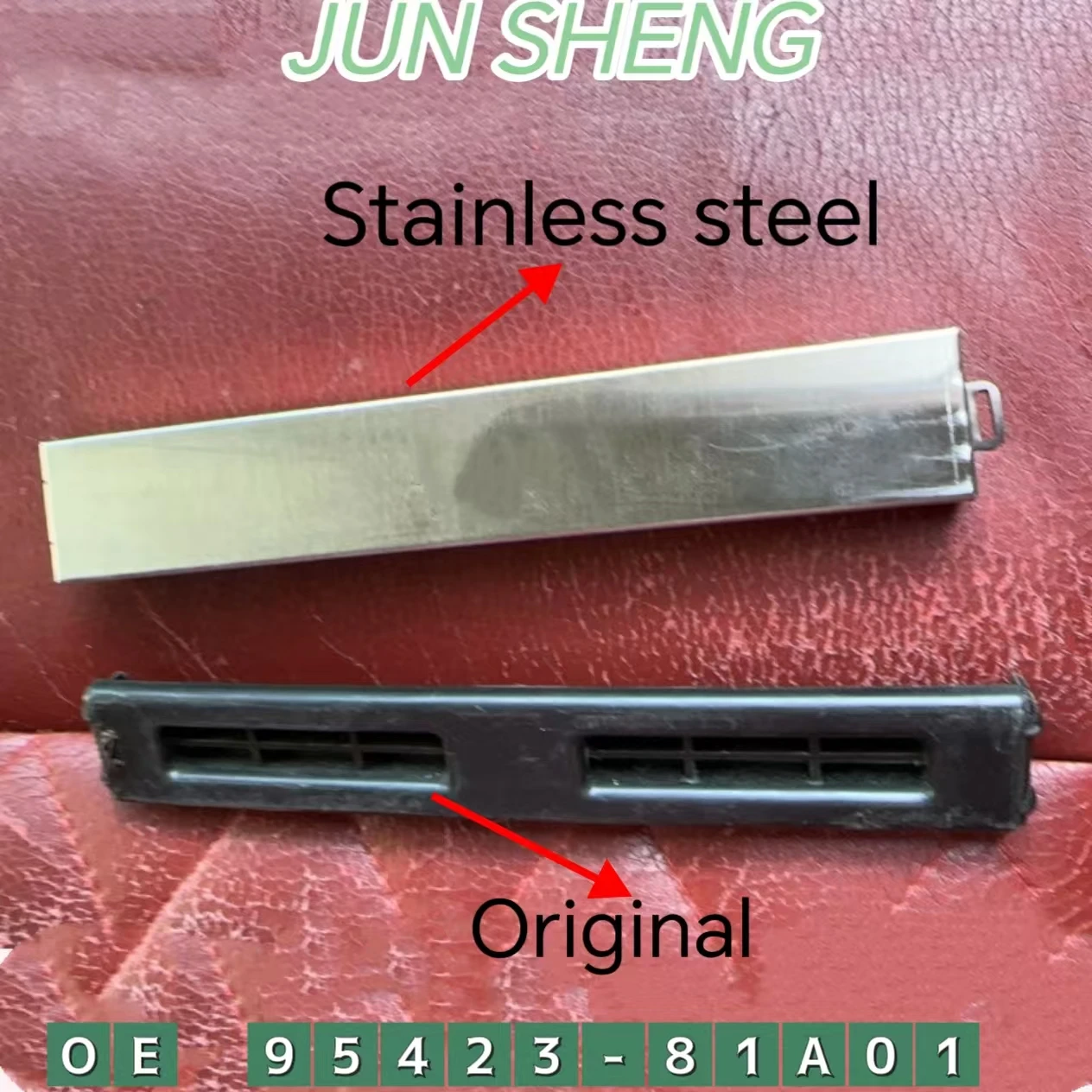 

9542381A01 Крышка фильтрующего элемента кондиционера из нержавеющей стали для Jimny Solve оригинальные зажимы колюются для повреждения