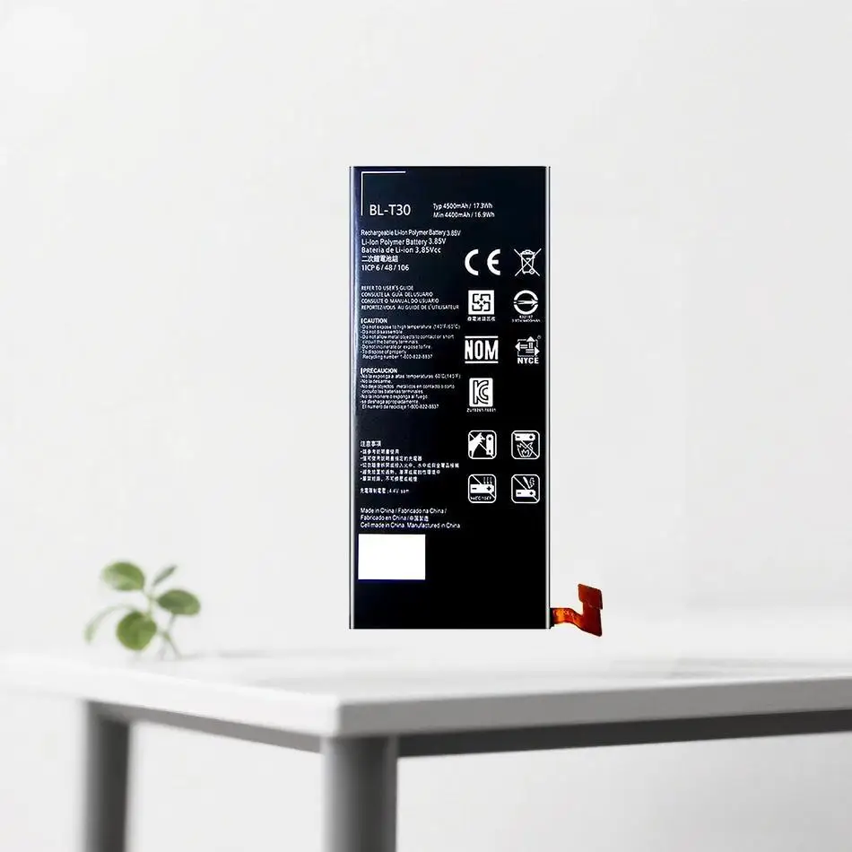 

Mobile Phone Battery BL-T30 4500Mah For LG X Power 2 II L64VL M320F M320N M322 L63BL K10 M320 M320DSN M320TV MLV7N
