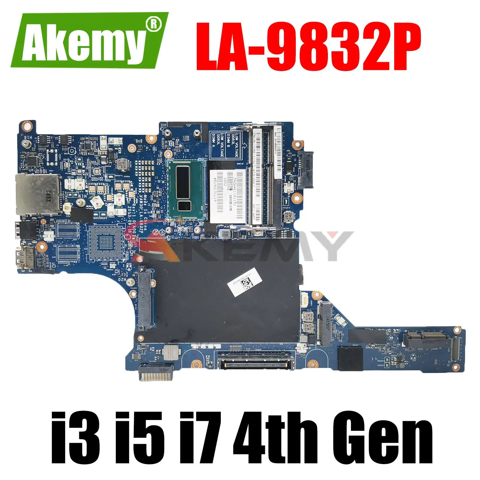 

For DELL Latitude E5440 Laptop Motherboard LA-9832P CN-06DTX4 0P9X5M with i3 i5 i7 4th Gen CPU Notebook Mainboard