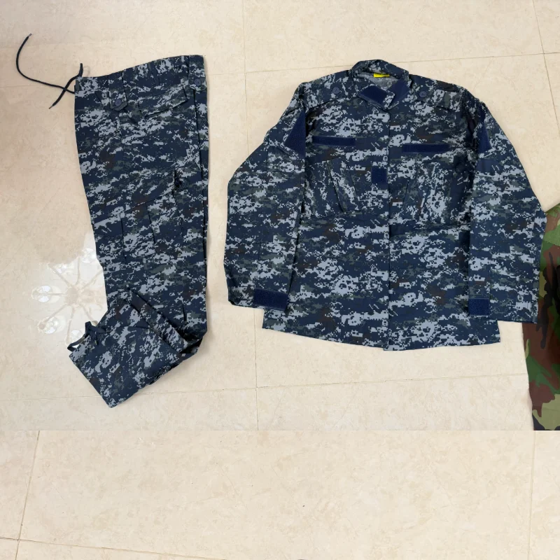 Outdoor Beauty NWU Sea Number Suit Type-I Outdoor Mountaineering Ship Work Suit Set ACU Version Replica