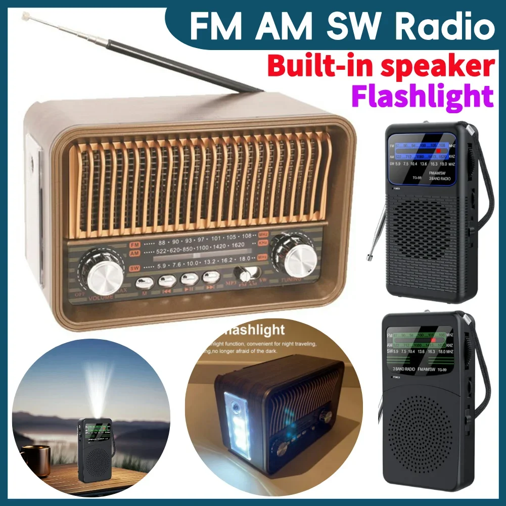 Portable Fm Am Sw R…