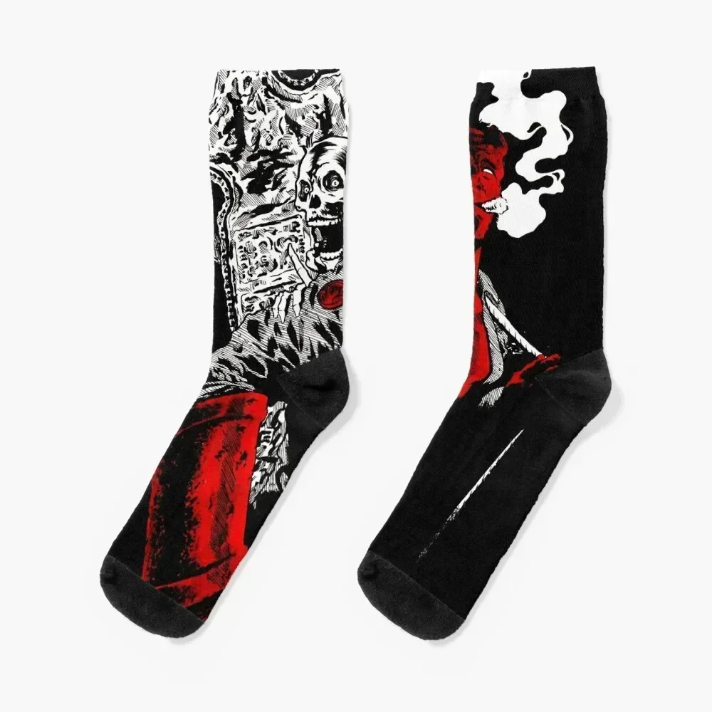 

Hellboy Socks football Christmas cool basketball Designer Man Socks Women's