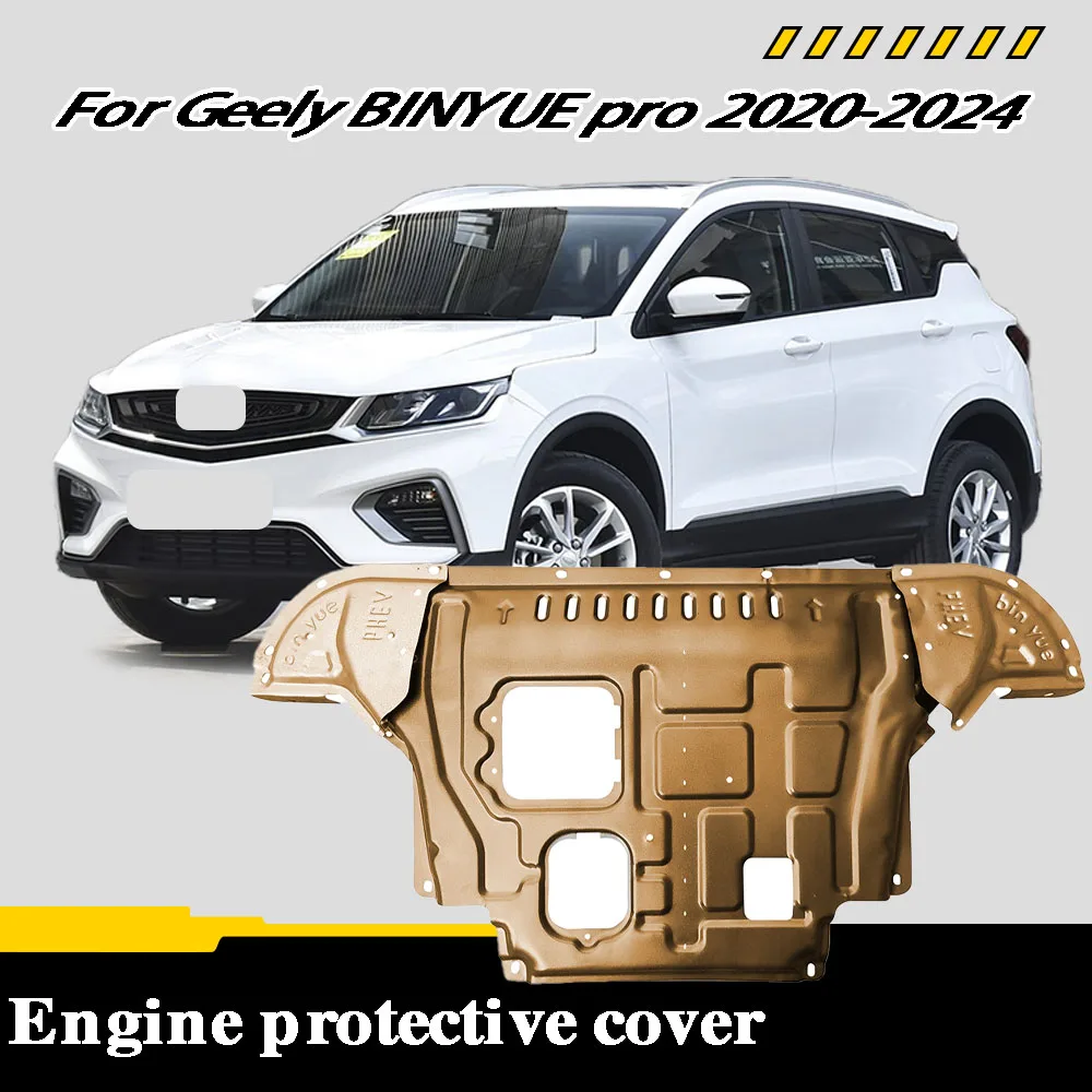 

Vehicle - Specific Splash - Proof Durable Sturdy Engine Undercover And Lower Mudguard For Geely BINYUE pro 2020-2024 1.4T/1.5T