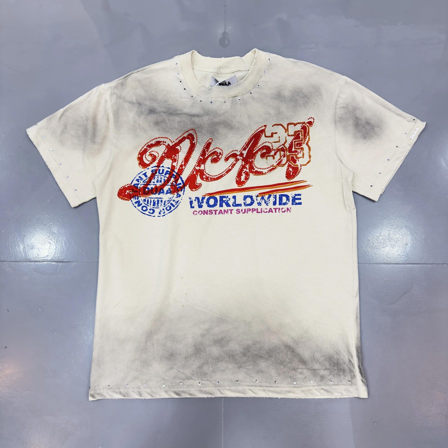 DUAA T-shirt vintage américain - Streetwear Brand Photography avis et prix