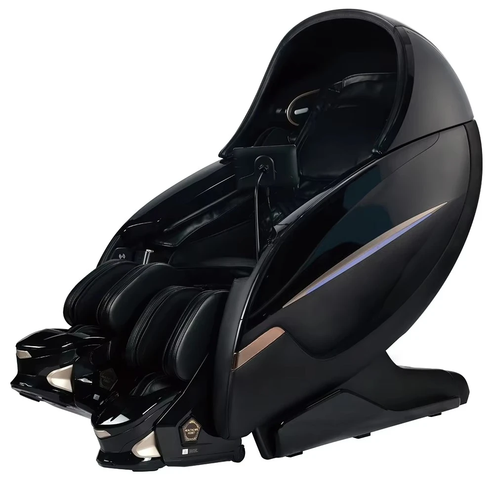 Newest Legs Stretch Walking Technology 5D Full Body Massage Chair with Vibrator