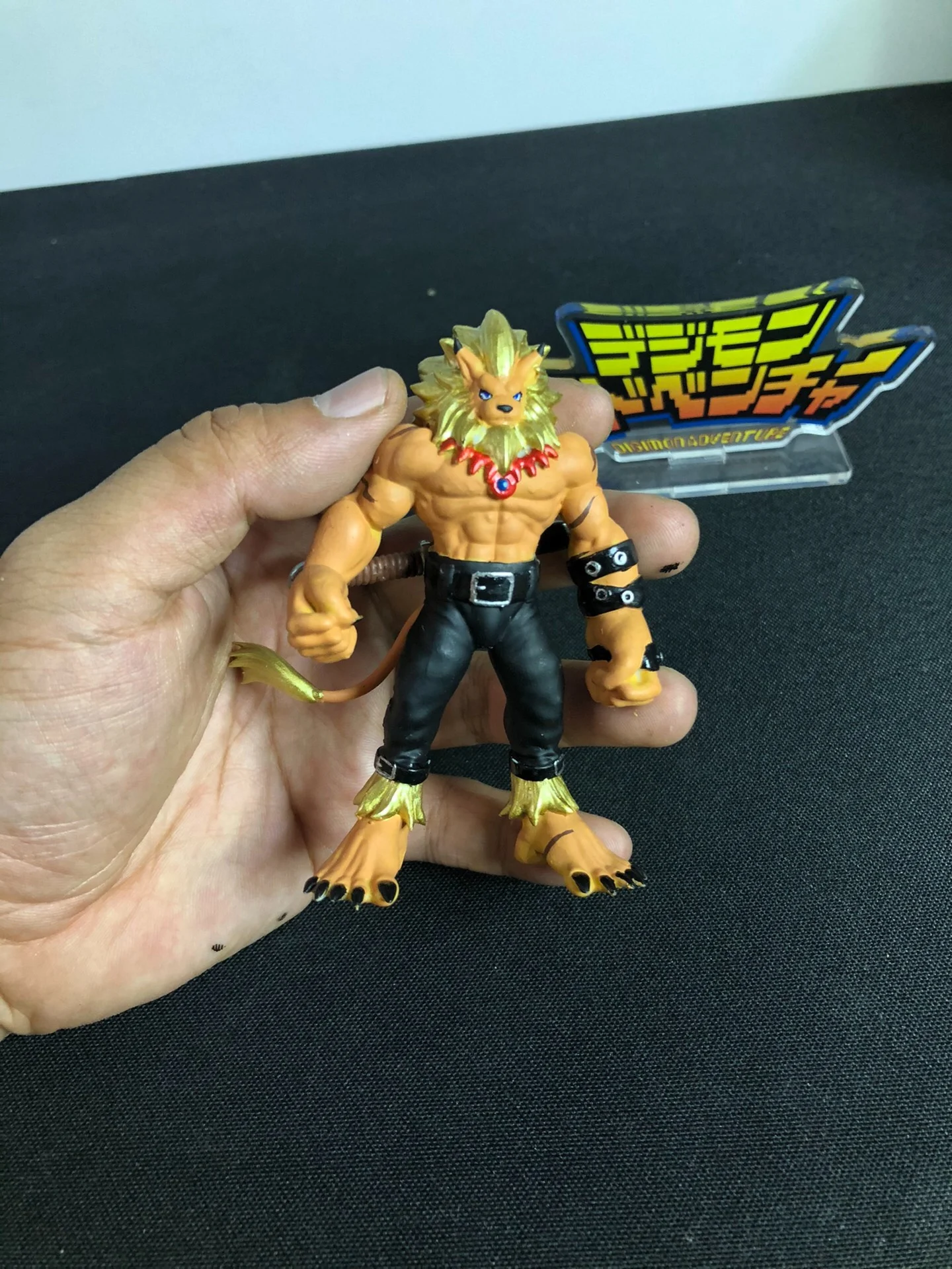 Model Customization 10cm Leomon Model Toy Digimon Adventure Model Gk Customize Megalo Loader Liomon