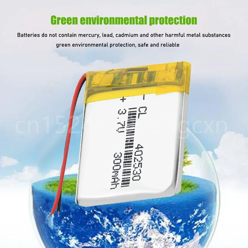 リチウムポリマー充電式バッテリー,3.7 mah,250mah,mp3,GPS, DVR,カーレコーダー,Bluetoothヘッドセット,おもちゃのバッテリー,402530