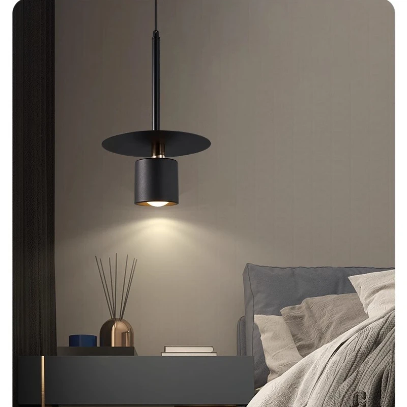 Modern Nordic Minimalist Pendant Lights UFO Shaped Small Bedroom Bedside Lamps Denmark Creative Corridor Study Dining Chandelier