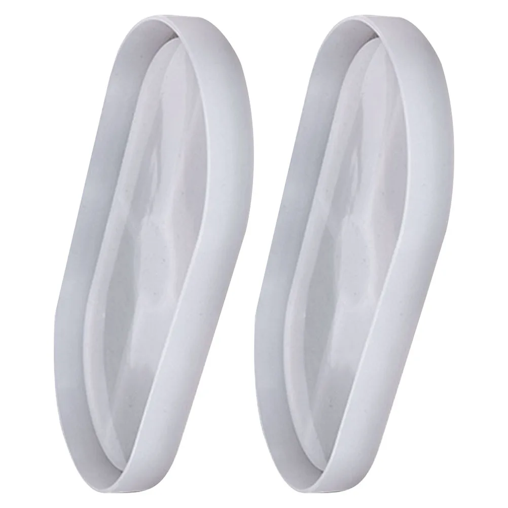 

2pcs Oval Tray Mold Silicone DIY Mirror Plate Making Crafts Jewelry Storage Trinket Display Tool tray plate casting mold craft
