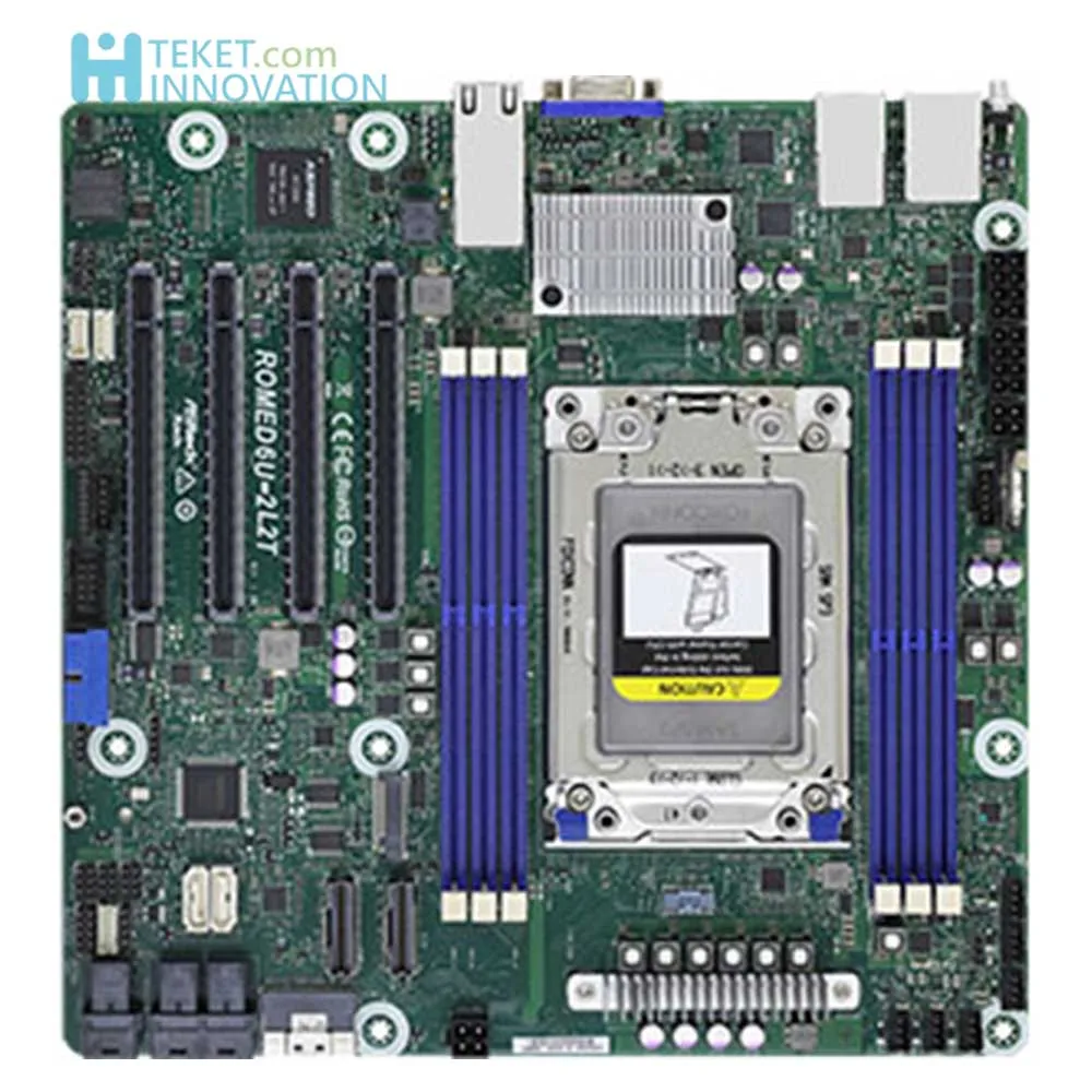 For ASRock Rack Motherboard ROMED4ID-2T ROMED6U-2L2T Single Socket