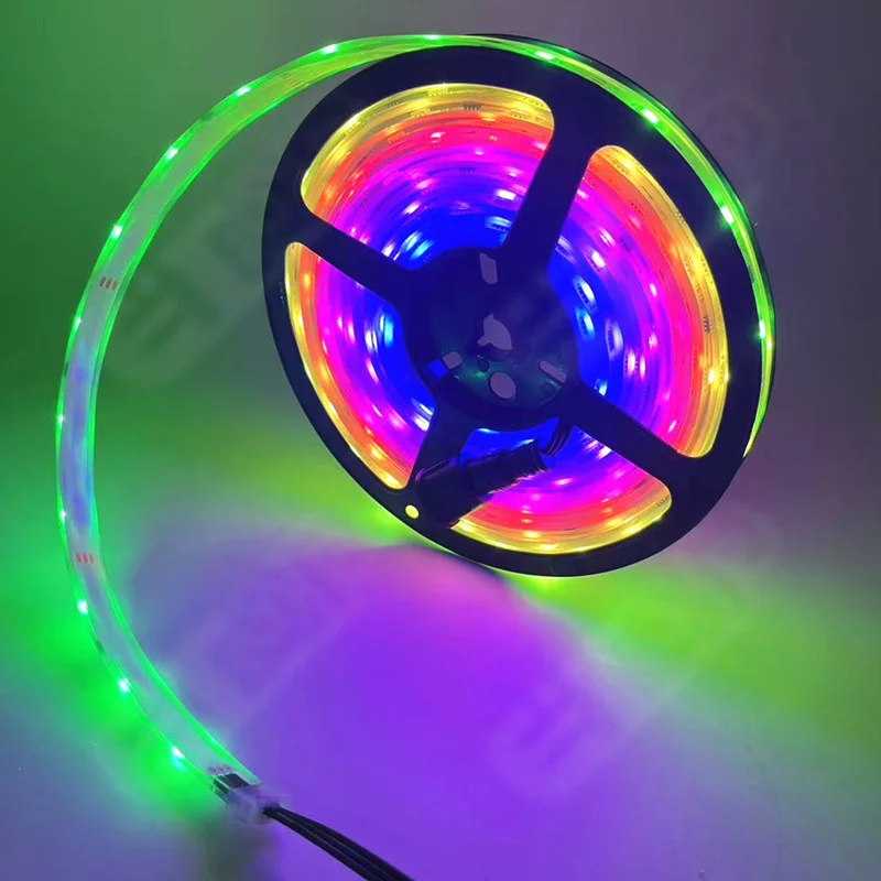 12V 100m Addressable WS2811 Pixel Strip RGB 5m 300Leds 5050 Led Strip Light