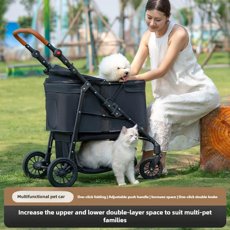 Cochecitos  perros y gatos, cochecitos  bebés  peluche  perros y gatos, carrito  mascotas, ligero y plegable p