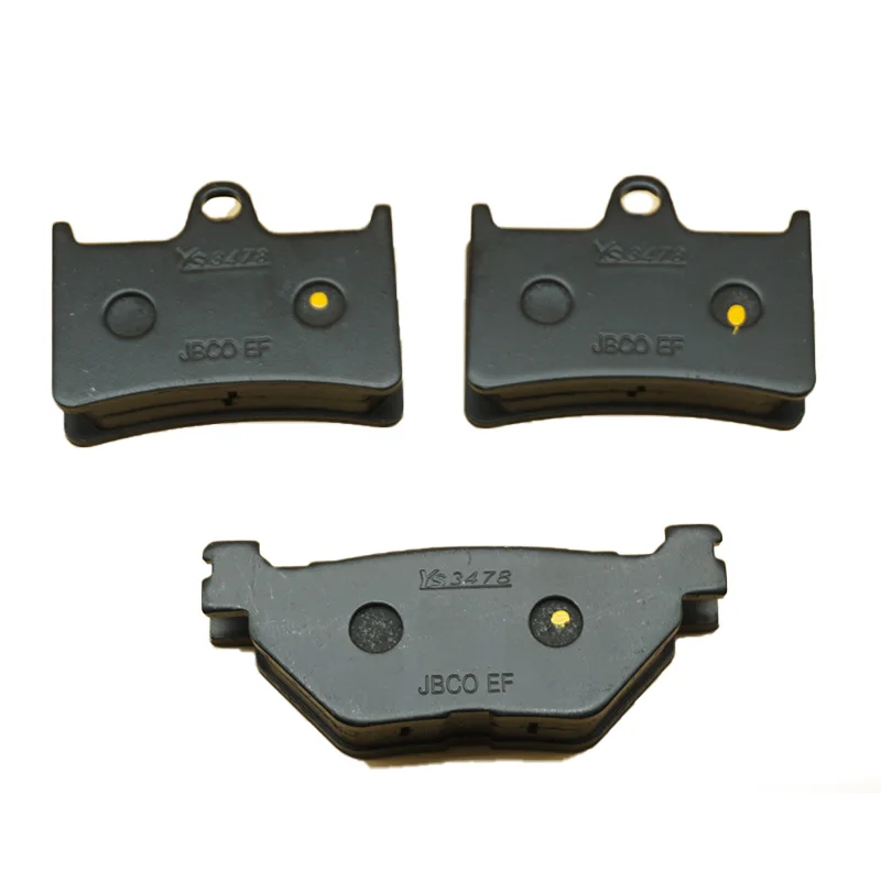 For YAMAHA XV1900 XV 1900 Roadliner 2006-2007 XV 1900 A Midnight Star 2006-2008 Motorcycle Front Rear Brake Pads Kits view 2