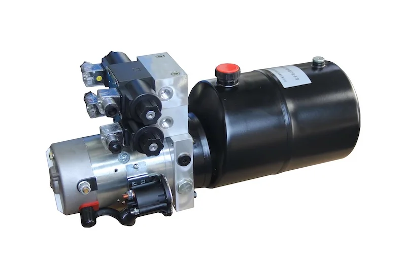 صنع في الصين DC24V محطة مضخة الطاقة الهيدروليكية المخصصة بدون جهاز التحكم عن بعد
