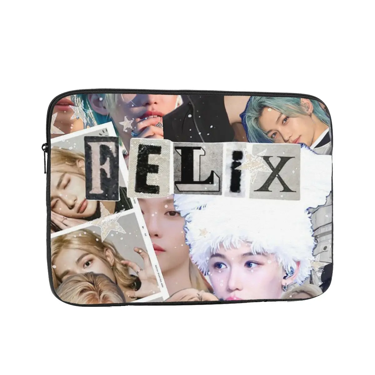 HyunJin Korean Kpop Singer Notebook Laptop Bag 10 12 13 15 17 Inch Notebook Sleeve Cover Bag Tablet Shockproof Case Bag