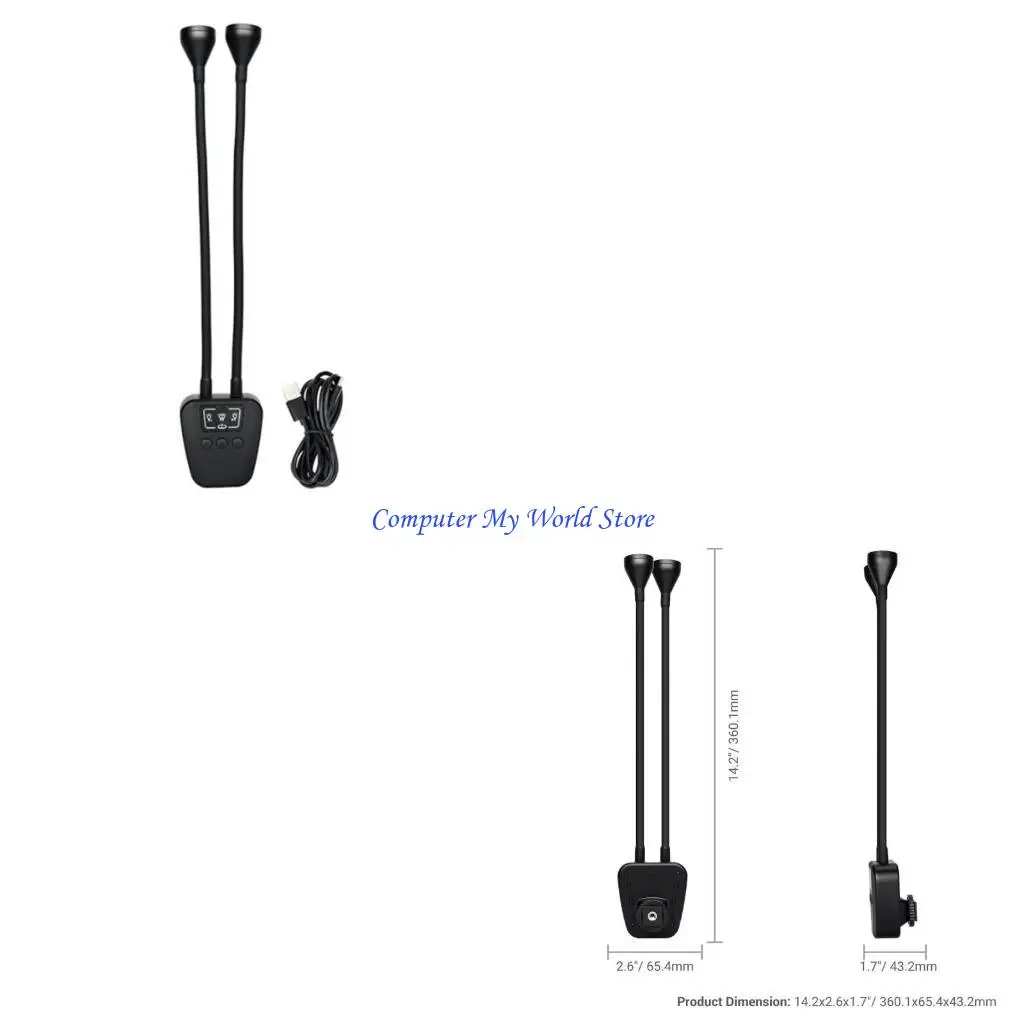 

Led Arm Light for DSLR Macro Camera Photography Easy to Mount Lightweight