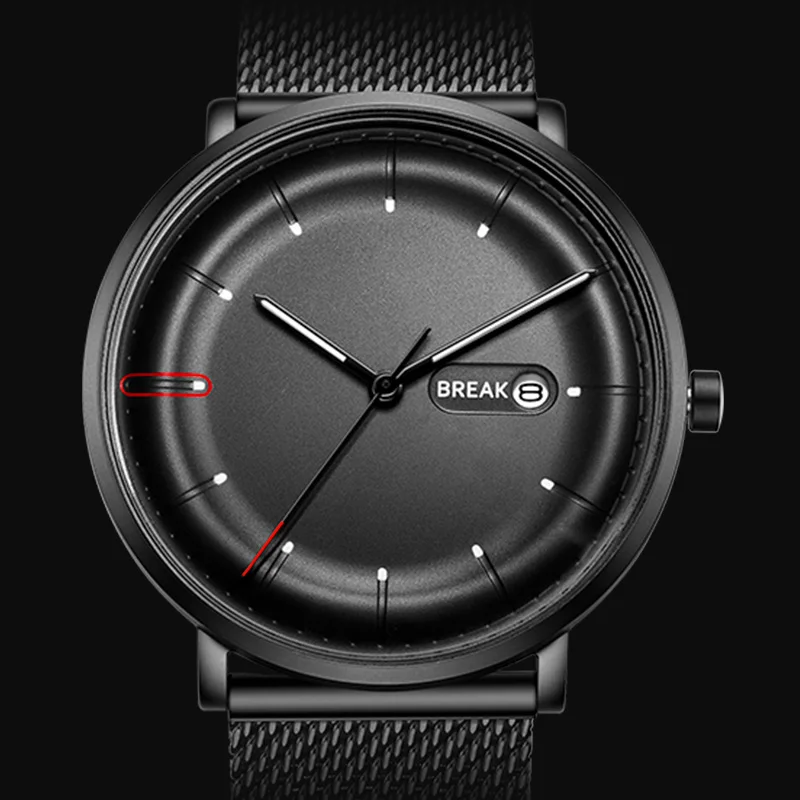 Fashion Ultra Thin Creative Watches Simple Style Men Women Unisex Belt Waterproof Unique Cool Relogio Masculino Quartz Watch