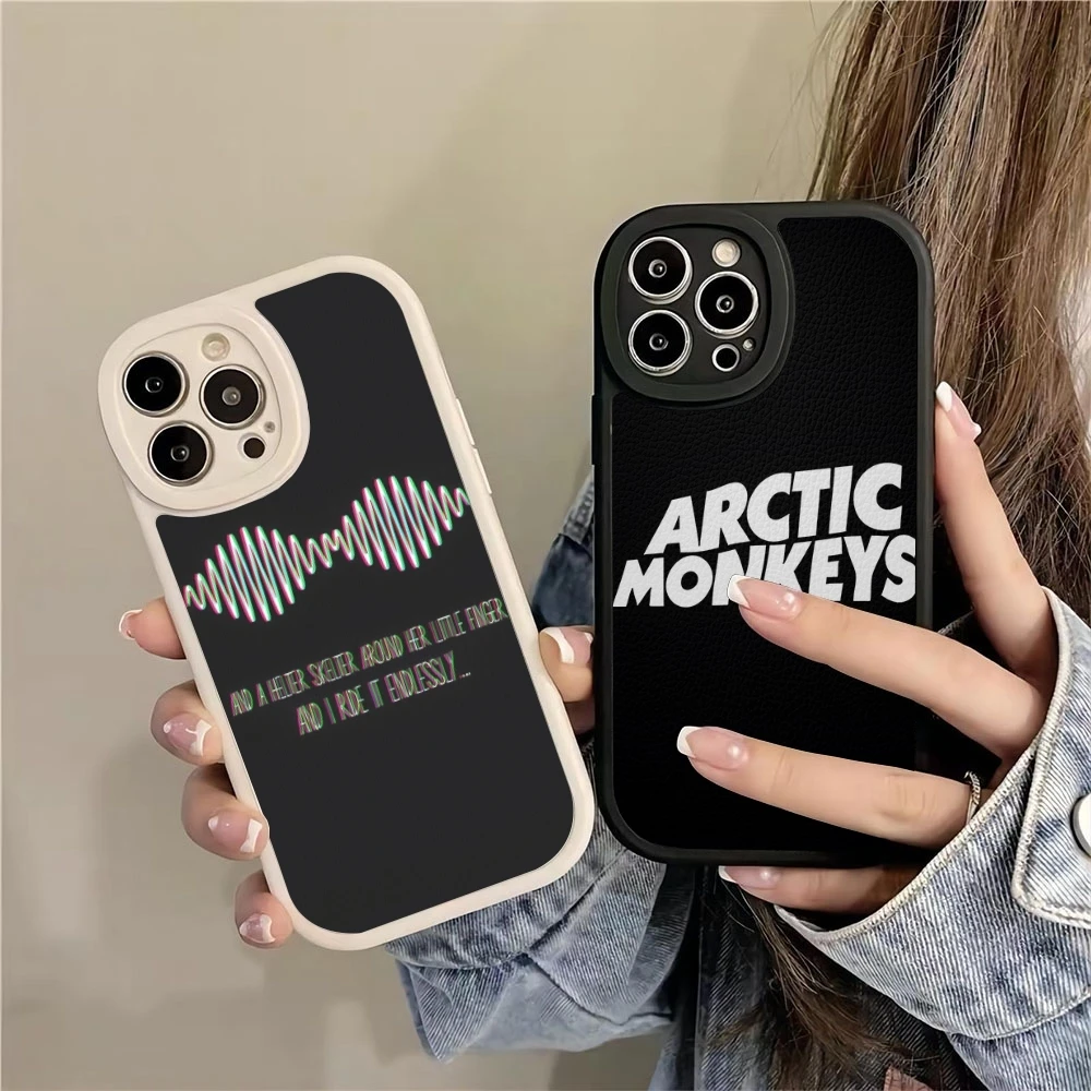 Oferta especial de Arctic Monkeys, funda de teléfono para IPhone 16, 15, 14, barata, 13, 11, 12 Pro Max, Mini X XR XS 8 Plus, silicona de piel de cordero caliente