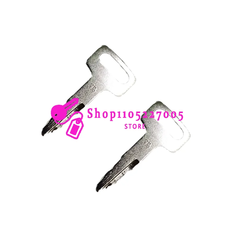 Fit New Model Forklift Heavy Machinery Replacement Spare Key 1/2/5/10/20PCS KEY00-GB01A 1A Ignition Switch Key