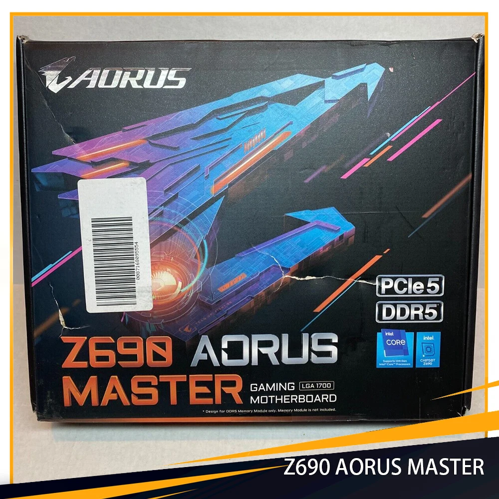 

GA Z690 AORUS MASTER For Gigabyte Z690 LGA 1700 DDR5 128GB PCI-E 5.0 E-ATX Desktop Motherboard High Quality Fast Ship