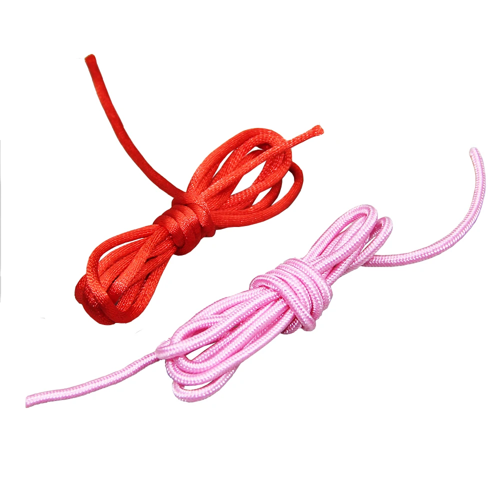 1.1M red rope for crane game machine parts claw rope 2.5mm / 3.0mm diameter Doll machine crane Wear-resistant rope