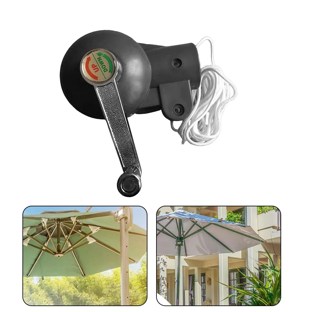 

Parasol Shaker Crank Handle Heavy Duty Umbrella Holder Deck Crank Handle Outdoor Garden Patio Umbrella Accessories