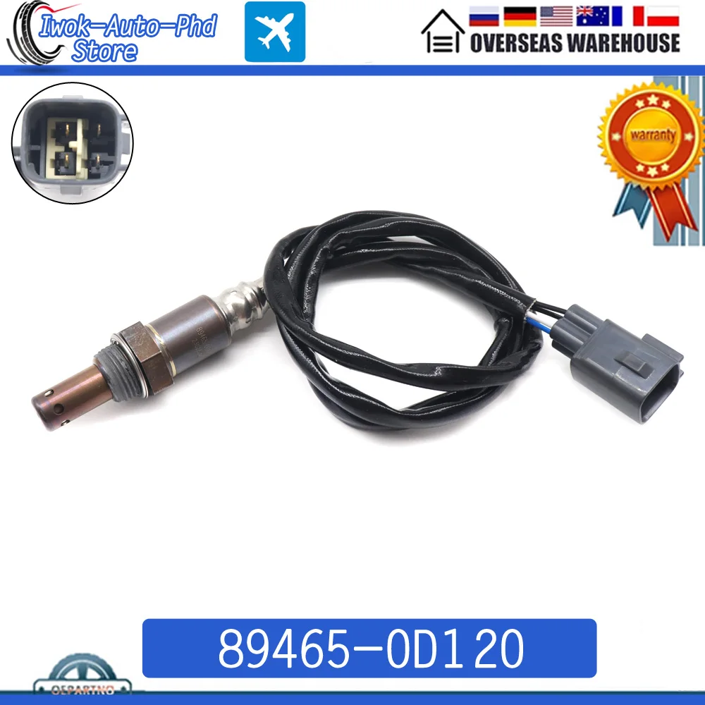 89465-0D120 Downstream Rear Air Fuel Ratio Lambda O2 Oxygen Sensor For Toyota Yaris 1.3 For Lexus IS300 2SZ-FE 2002-2010