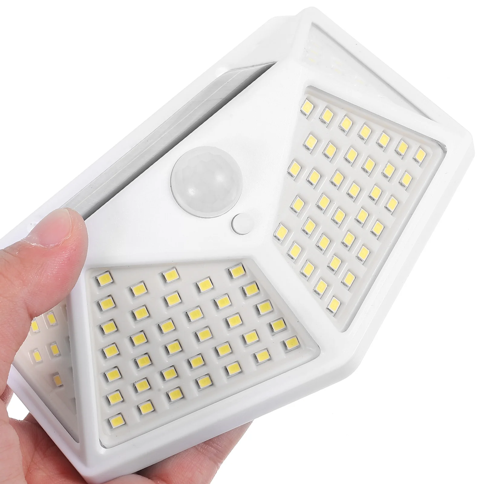 

102 LED Wall Lights Solar Pathway Lights Outdoor Motion Sensor R om Color Waterproof Garden Fence Deck Yard Lamp
