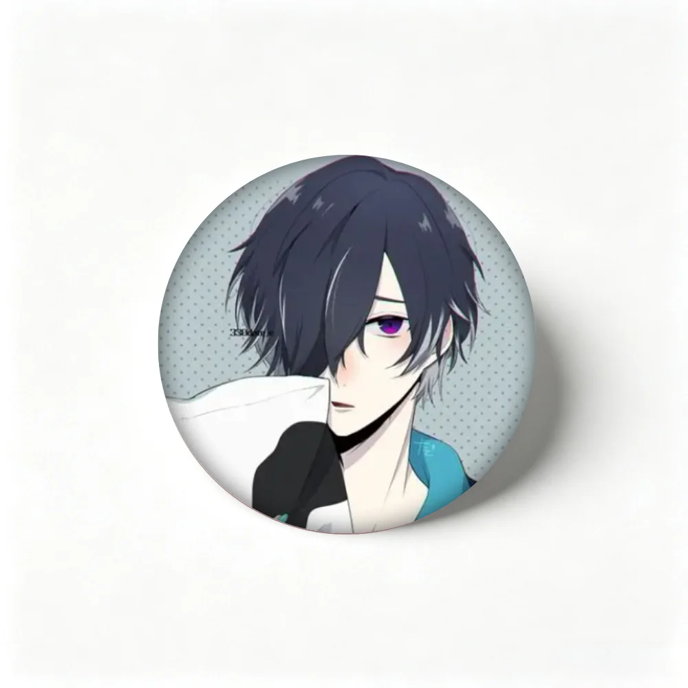 Brooch Obey Me! Belphegor Lapel Pin Cool Anime Badge Backpack Clothing Accessory Gift