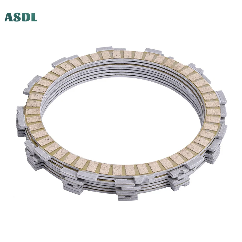 Motorcycle Friction Clutch Disc Plate Kit For Kawasaki GT550 GT 550 GPX600 GPX600R GPX 600 R ZXR750 ZXR 750 ZZR600 ZZR 600