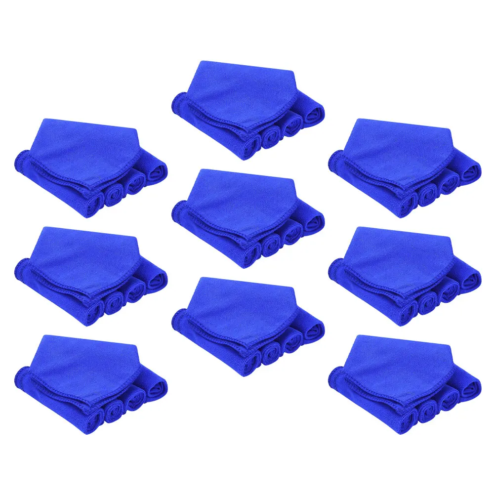 

50 Pcs Wash Towel Drying Car Polishing Cloths Microfiber Cleaning Rags Absorbent Scratch Free Super Soft Tools