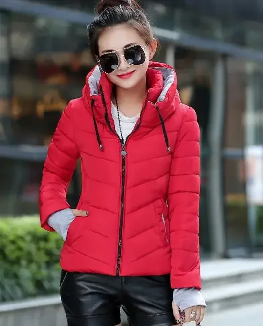 Cheap wholesale 2018 new winter  Hot selling women\'s fashion casual warm jacket female bisic coats T1192