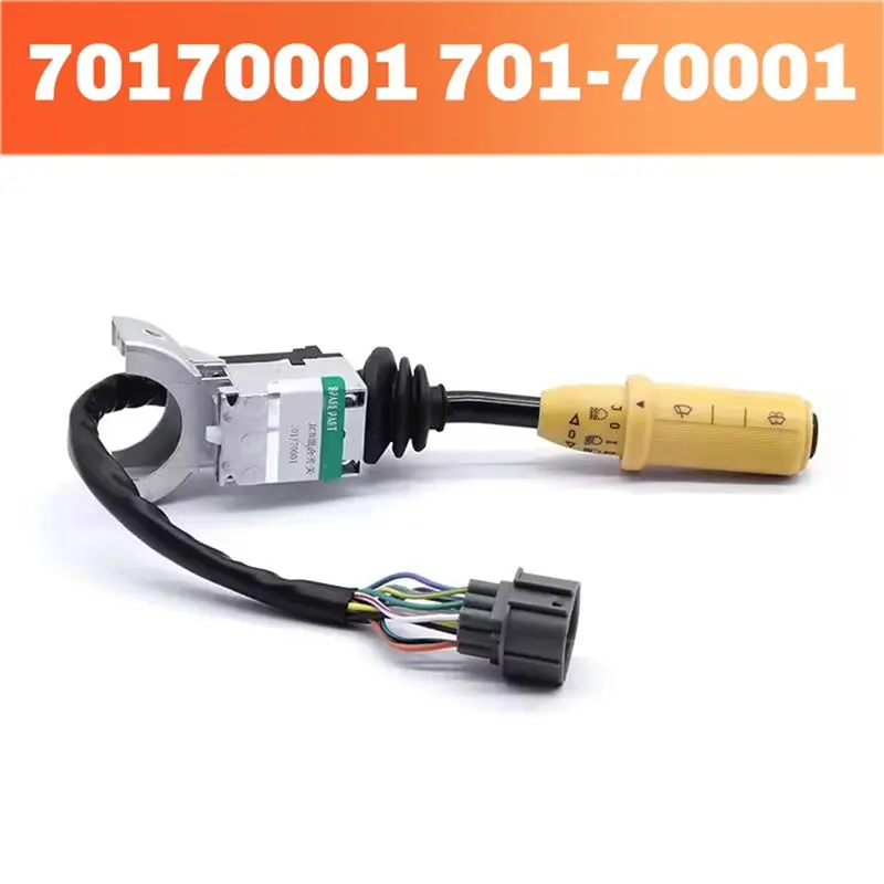 ABTC-701/70001 701-70001 701.70001 Lights & Wiper Column Switch For JCB Backhoe Loader 3CX 4CX 1400B 1550B