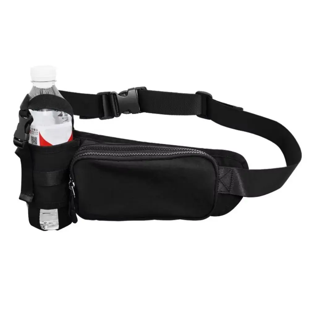 Multifunctional Elastic Running Belt Nylon Adjustable Sports Bag with Water Bottle Jogging Gym Bags Jogging