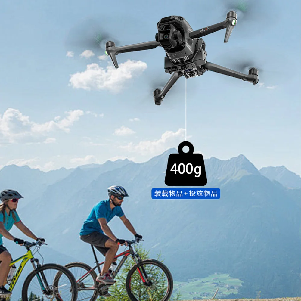 ระบบปล่อยของทางอากาศ STARTRC สำหรับโดรน DJI Mini 4 Pro/Air 3S/Air 3 ระบบปลดเร็วสำหรับเหยื่อ/ของขวัญ/แหวน อุปกรณ์ช่วยเหลือและส่งของ