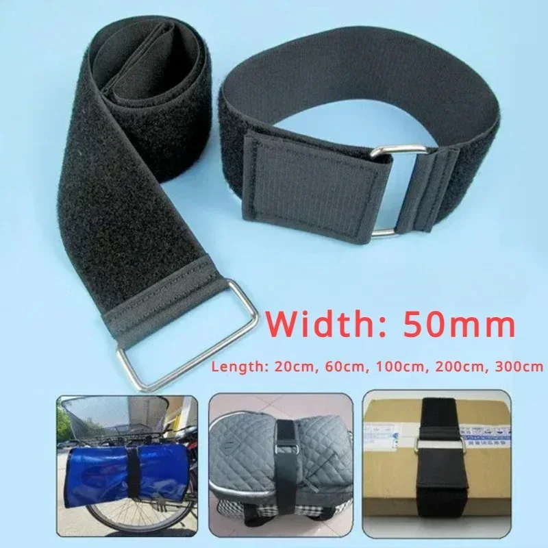 1pcs 50mm Width Nylon Cargo Straps Luggage Straps Motorcycle Car Outdoor Camping Bags Straps Travel Accessories