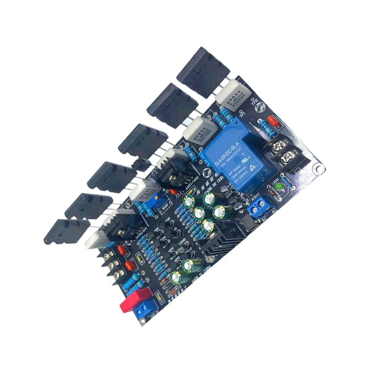 Mono 300W Power Amplifier Board 1943+5200 High Power Rear Stage Power Amplifier Board with Speaker Protection