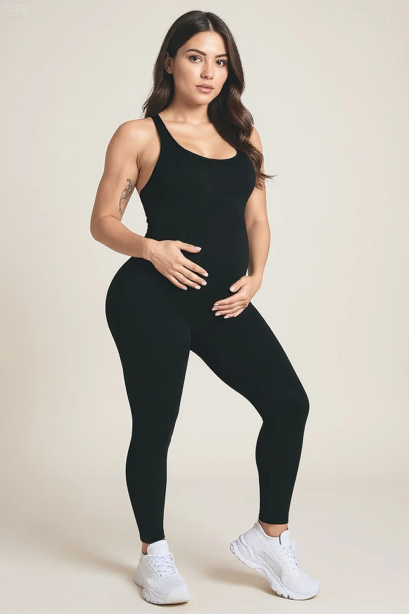 Women's Yoga Jumpsuit Esme Open-Back