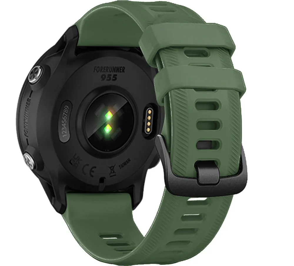 Silikonarmband für Garmin Forerunner 955 745 935 945, Original-Armband, atmungsaktiv, Smartwatch-Armband – Detail 4