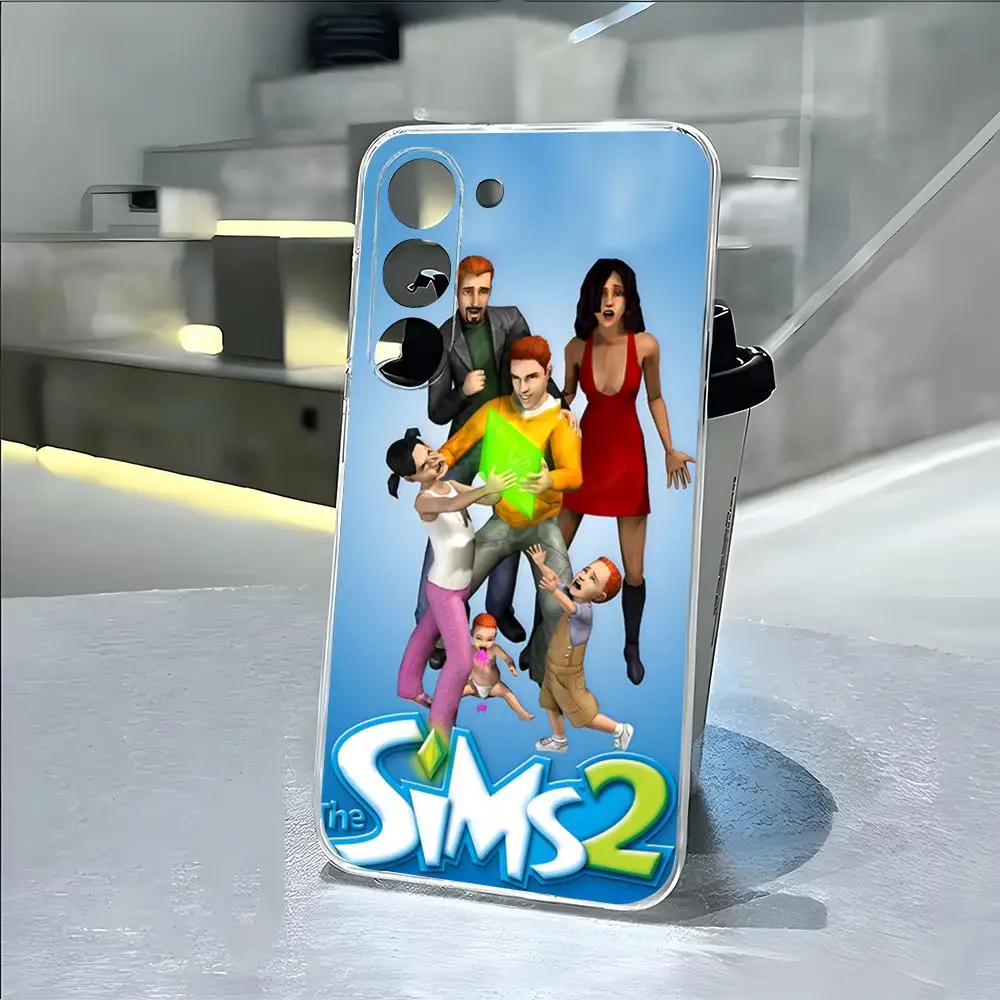 Game T-The Sims Phone Case For Samsung A16 A26 A36 A56 A35 A55 A14 A34 A54 A13 A23 A53 Transparent Drop Cover